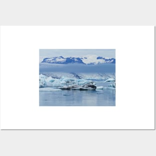 Glacier Lagoon Iceland Posters and Art